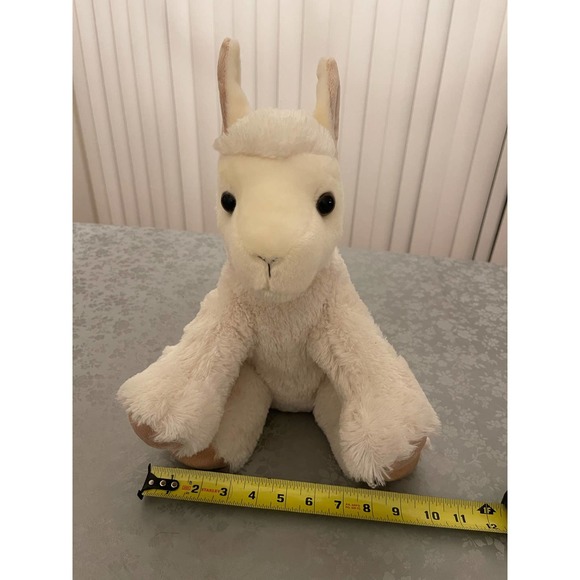 Aurora World 14" Plush Cream Colored Llama - Picture 10 of 10